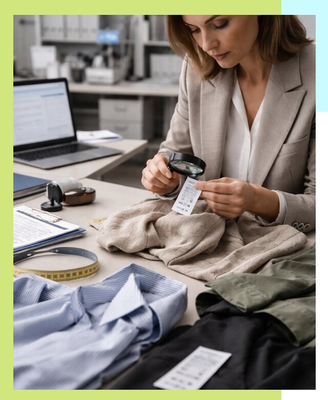 Сертификация одежды и текстиля в Томске, быстрая экспертиза