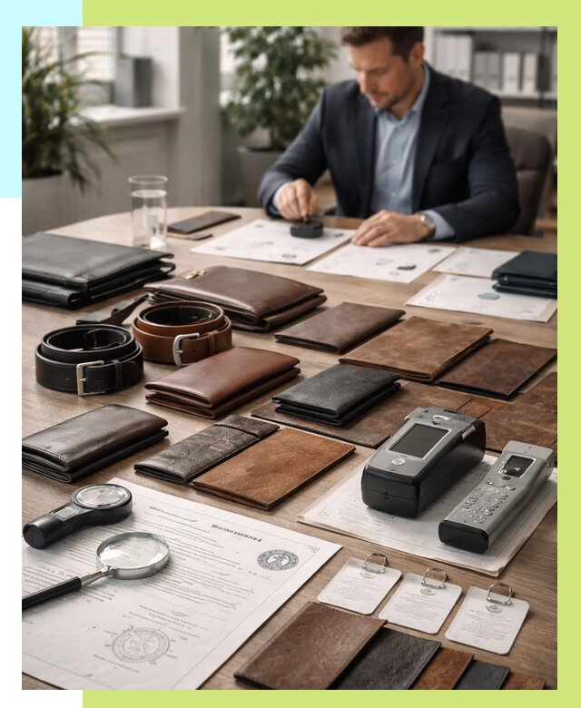 Сертификация кожаных изделий в Томске от 13112 р. | Алешин-Тмс