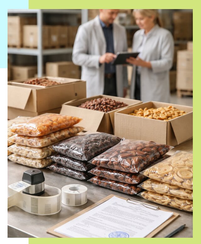 Сертификация сухофруктов в Томске от 13112 р. | Алешин-Тмс под ключ