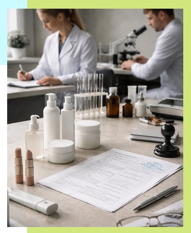 Сертификация косметики в Томске от 21854 р. - Алешин-Тмс