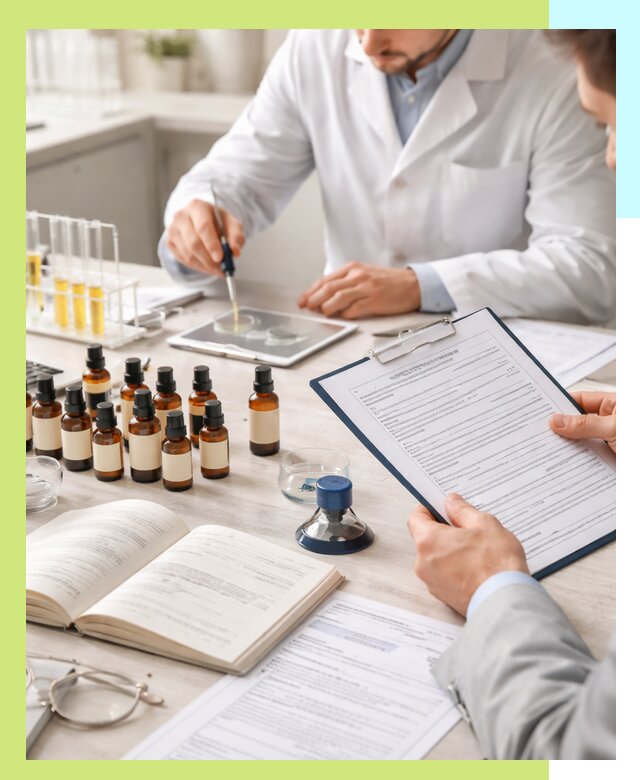 Сертификация эфирных масел и документация качества в Томске