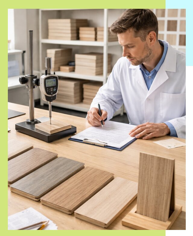 Сертификация ламината с испытаниями и оформлением документов в Томске