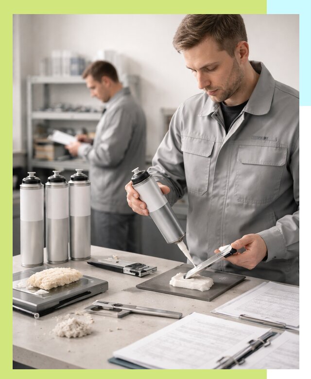 Сертификация монтажной пены и соответствие стандартам в Томске