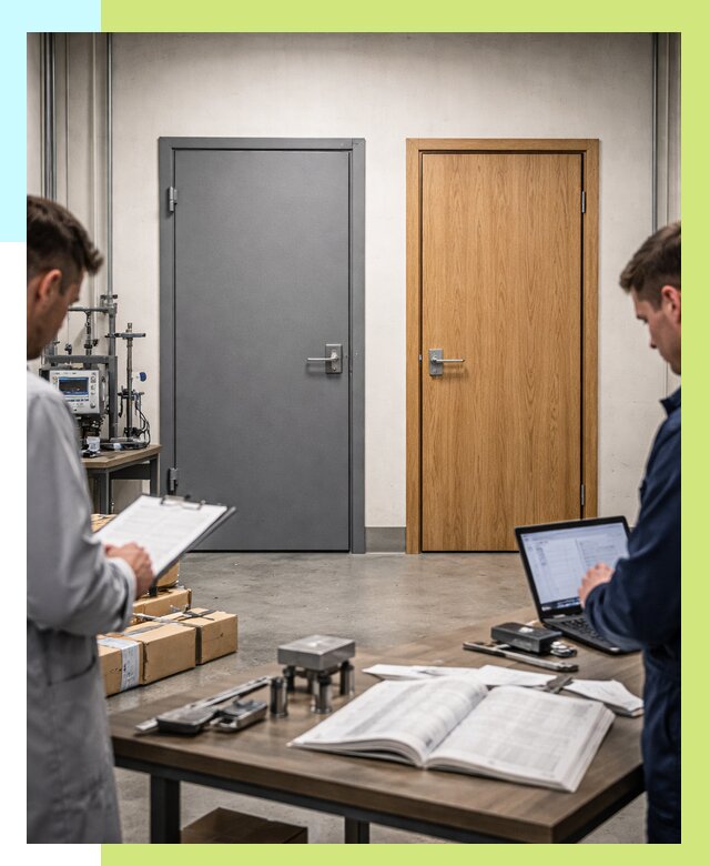 Сертификация дверей в Томске от 8742 р. под ключ | Алешин-Тмс