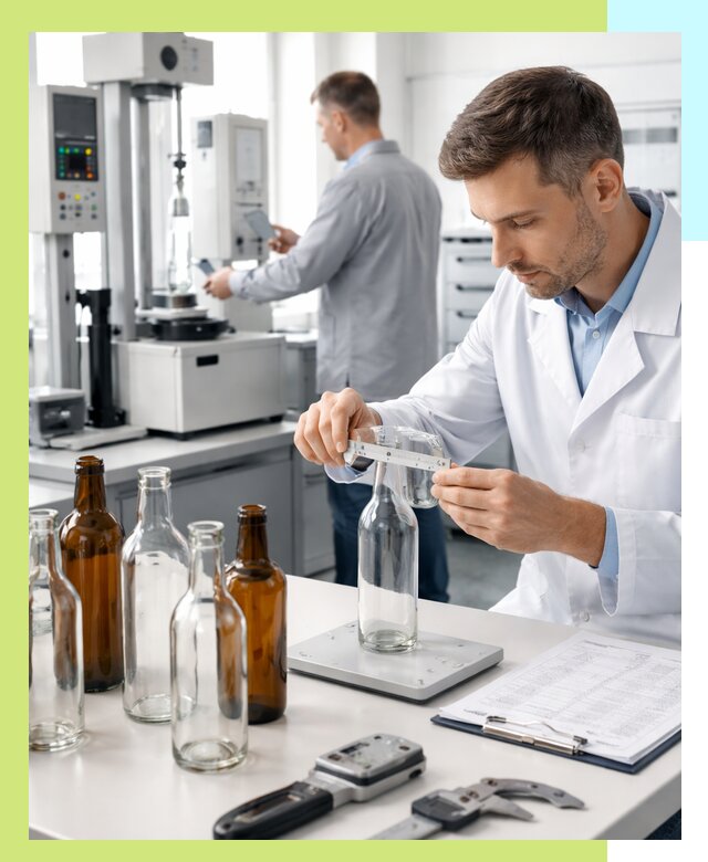 Сертификация стеклянных бутылок и сопутствующей упаковки в Томске