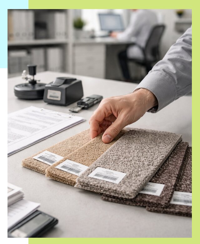 Сертификация ковролина в Томске от 16391 р., Алешин-Тмс