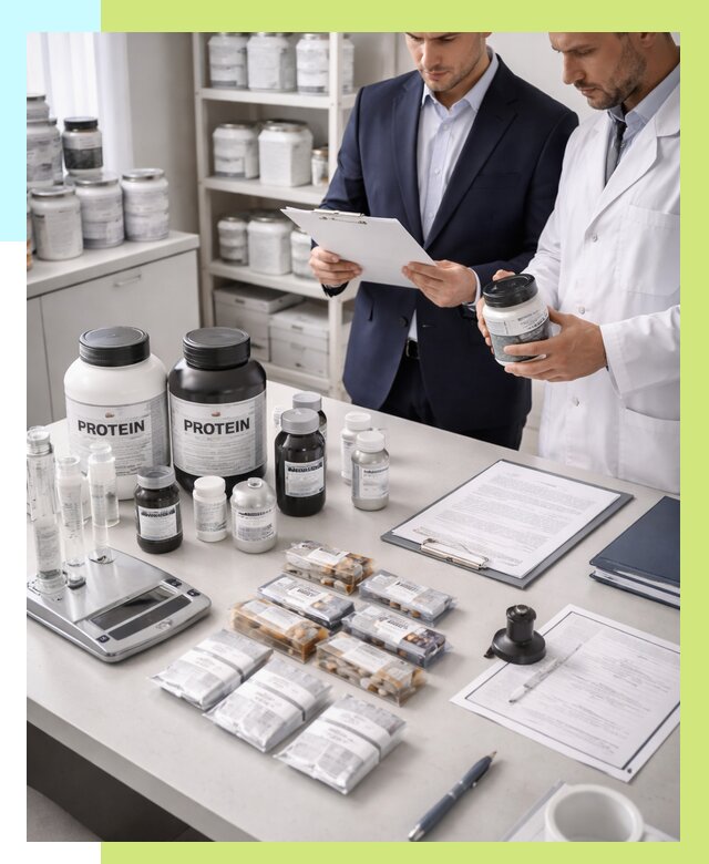 Сертификация спортивного питания в Томске от 16391 р., Алешин-Тмс