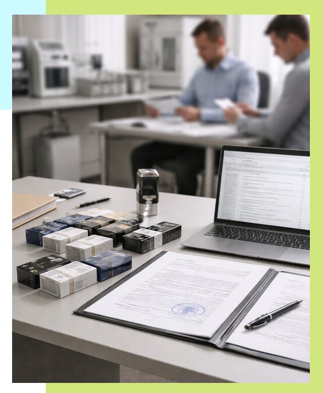 Сертификация сигарет под ключ в Томске от 49172 р. | Алешин-Тмс