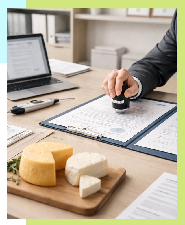 Сертификация сыров в Томске от 16391 р | Сертификат на сыр Алешин-Тмс