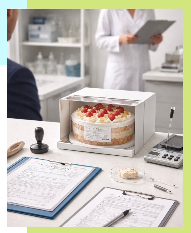 Сертификация тортов в Томске от 9834 р. заказать | Алешин-Тмс