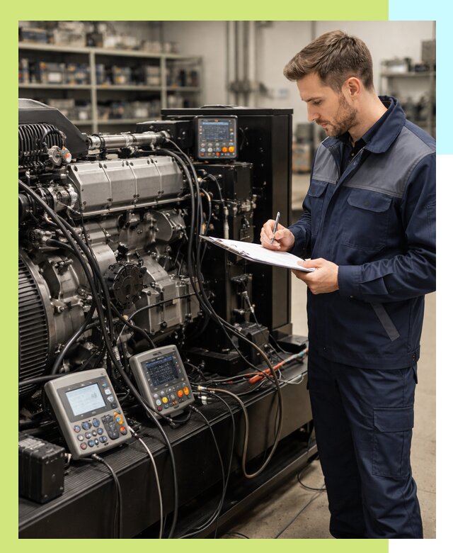 Сертификация дизельных генераторов и их оборудования в Томске