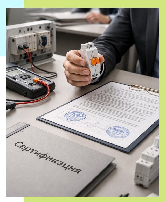 Сертификация выключателей под ключ в Томске от 16391 р. | Алешин-Тмс