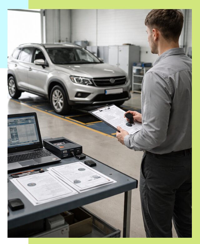 Сертификация транспортных средств в Томске от 13112 р. | Алешин-Тмс