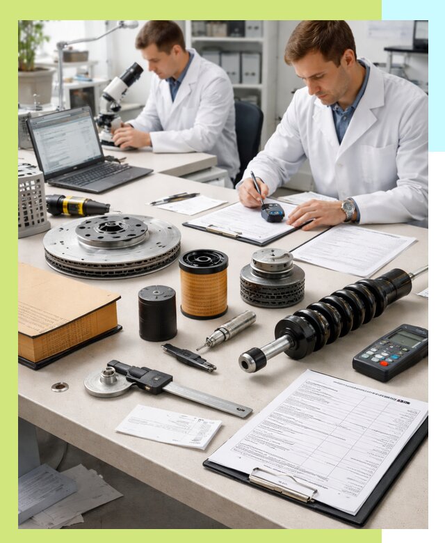 Сертификация автозапчастей и комплектующих в Томске по ГОСТ