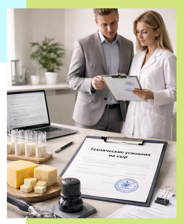 ТУ на сыры в Томске срочно от 13112 р. — оформление | Алешин-Тмс