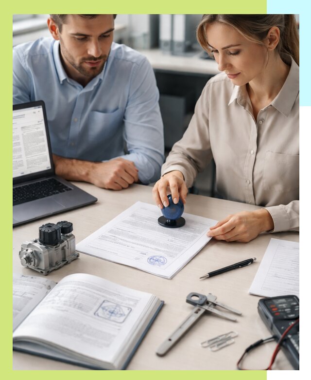 Выдача паспорта изделия и техническая экспертиза продукции в Томске