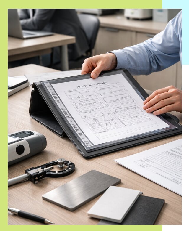 Оформление паспорта материала для продукции в Томске