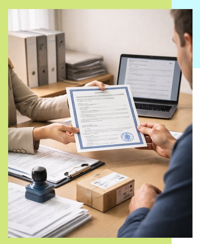 Оформление сертификата соответствия на продукцию в Томске