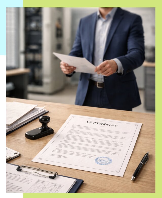 Сертификат на оборудование в Томске от 16391 р. | Алешин-Тмс