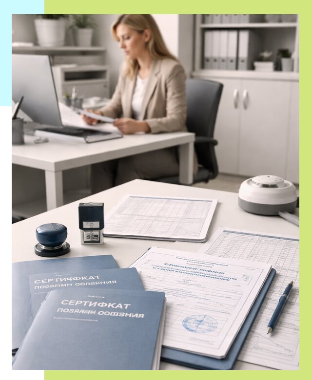 Сертификаты пожарной безопасности в Томске от 16391 р. | Алешин-Тмс