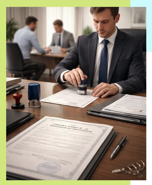 Оформление свидетельства о государственной регистрации в Томске