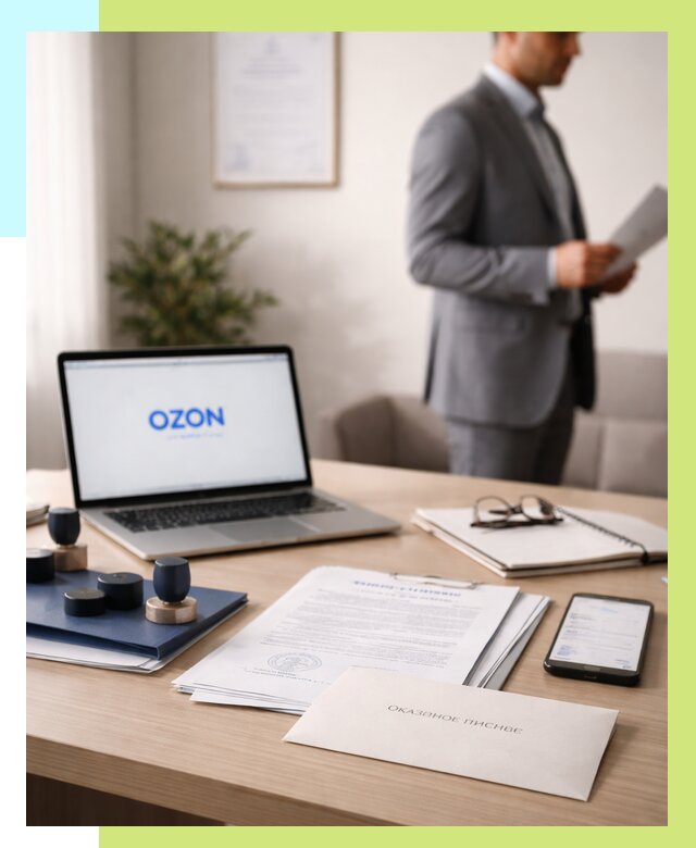 Отказное письмо для Ozon в Томске от 3824 р. | Алешин-Тмс