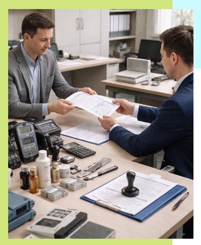 Оформление и получение заключения РЧЦ для оборудования в Томске