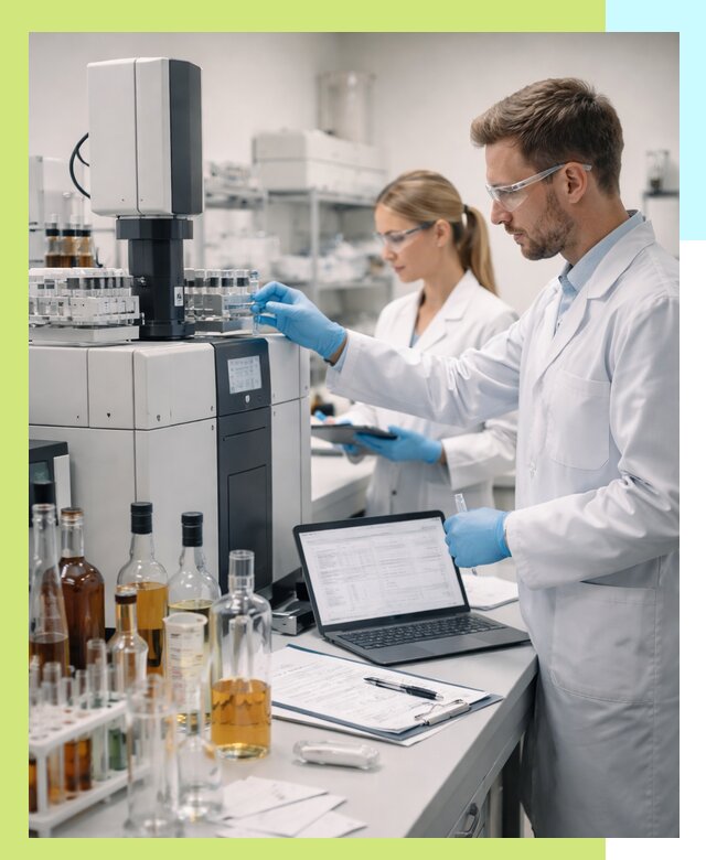 Выдача заключения о спиртосодержании продукции в Томске