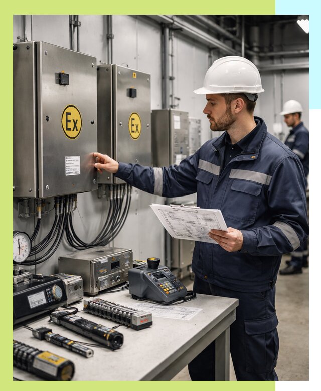 Сертификат взрывозащиты промышленного оборудования в Томске