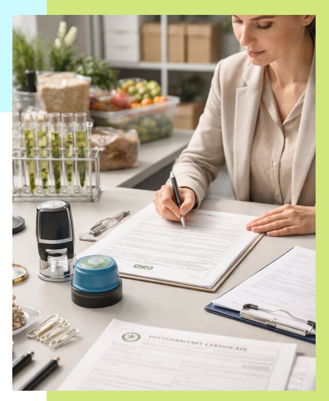 Фитосанитарный сертификат оформить в Томске от 4917 р. | Алешин-Тмс