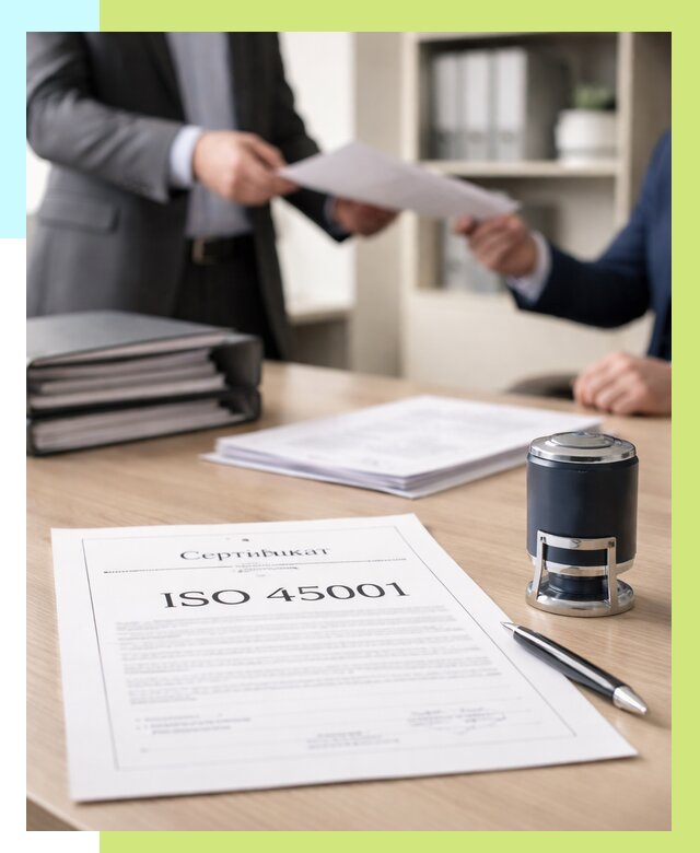 Сертификат ISO 45001 в Томске под ключ от 49172 р. | Алешин-Тмс