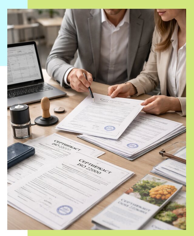 Сертификат ISO 22000 в Томске от 43708 р. под ключ | Алешин-Тмс