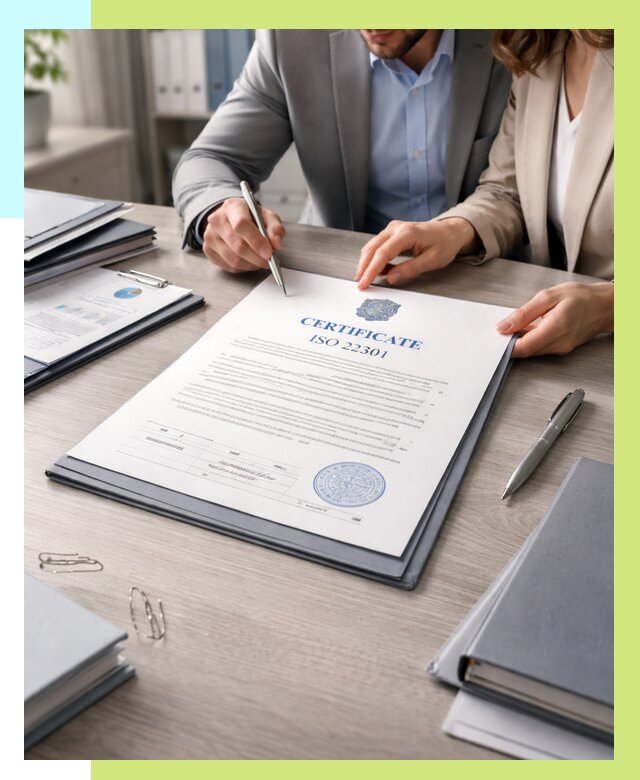Сертификат ISO 22301 в Томске от 49172 р. | Алешин-Тмс срочно