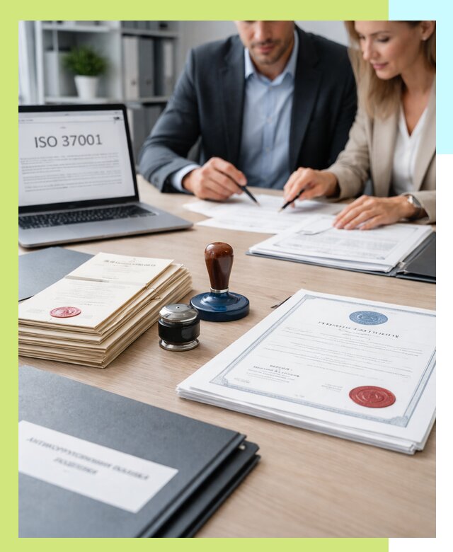 Получение сертификата ISO 37001 по системе борьбы с коррупцией в Томске
