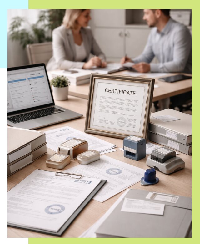 Сертификация компании в Томске от 49172 р. | Алешин-Тмс — заказ